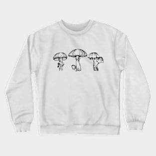 Mushrooms Trio Crewneck Sweatshirt